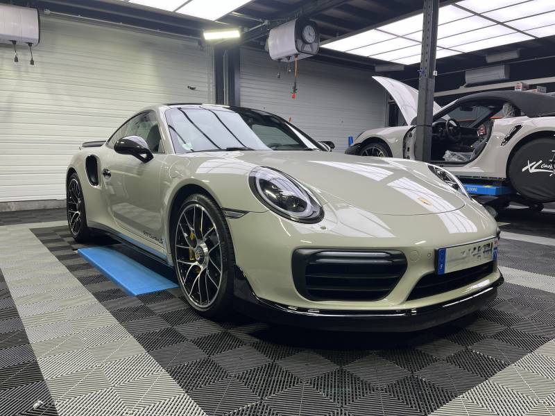 Protection Face Avant en PPF XPEL sur Porsche 991.2 Turbo S