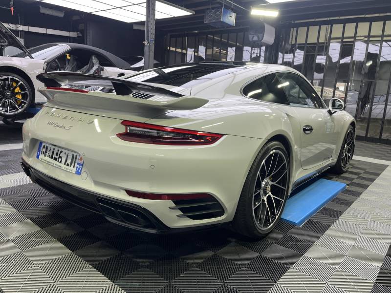 Protection Face Avant en PPF XPEL sur Porsche 991.2 Turbo S