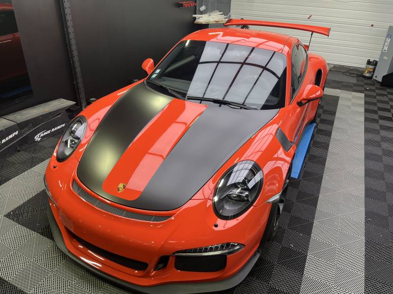 PPF XPEL sur Porsche 991.1 GT3 RS