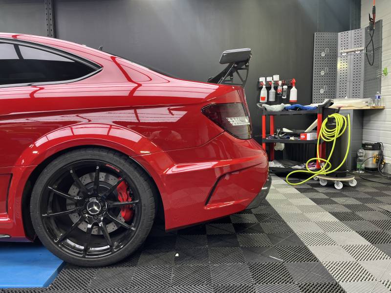 Mercedes C63 AMG Black Series W204 - Full PPF XPEL