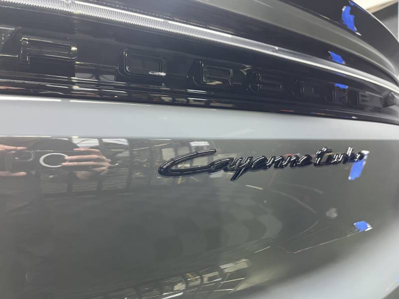 Porsche Cayenne Coupé Turbo Gris Arctique – Protection PPF XPEL